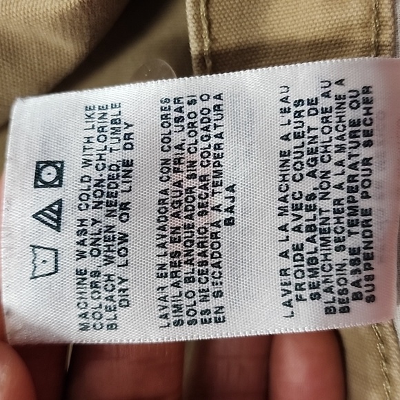 Wrangler Men's Tan Straight Leg Painter Pants, sz 32x34 - Picture 11 of 11